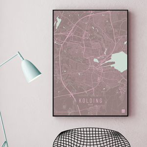 Kolding by plakat local poster
