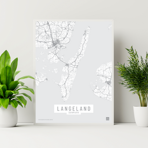 Langeland by plakat local poster