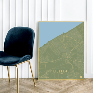 Liseleje by plakat local poster