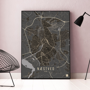 Næstved by plakat local poster