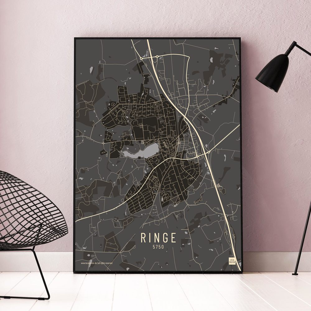 Ringe by plakat local poster