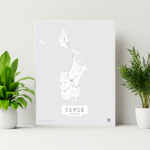 Samsø by plakat local poster