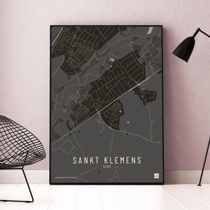 Sankt Klemens by plakat local poster