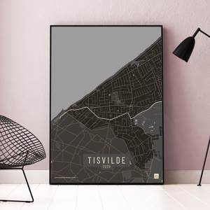 Tisvilde by plakat local poster