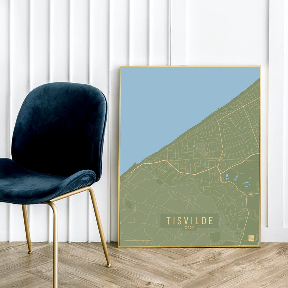 Tisvilde by plakat local poster